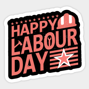 Labor Day Sticker